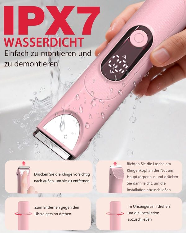 Damenrasierer Bikini Trimmer Zubehör