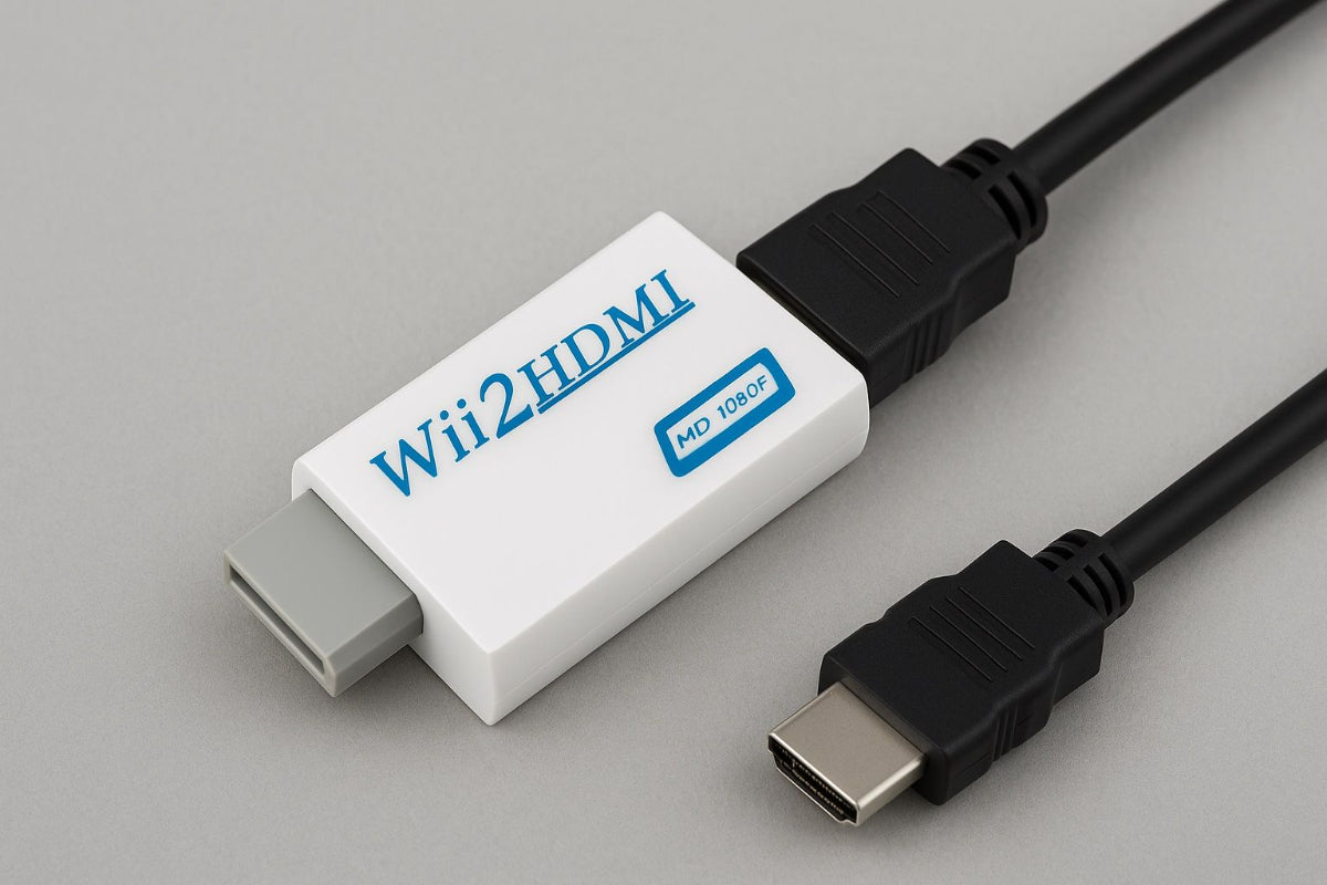 Wii zu HDMI Adapter – Konverter mit Audioausgang