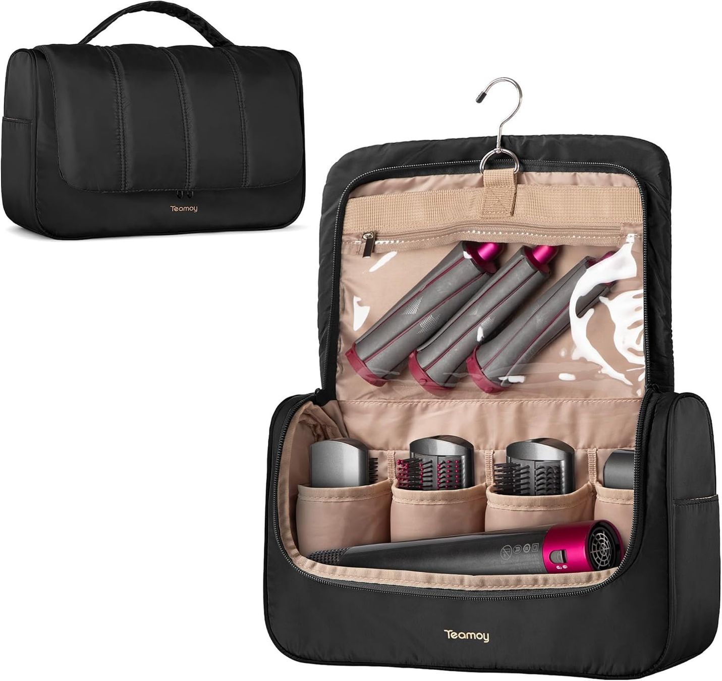 Tasche für Dyson Airwrap Zubehör Schwarz