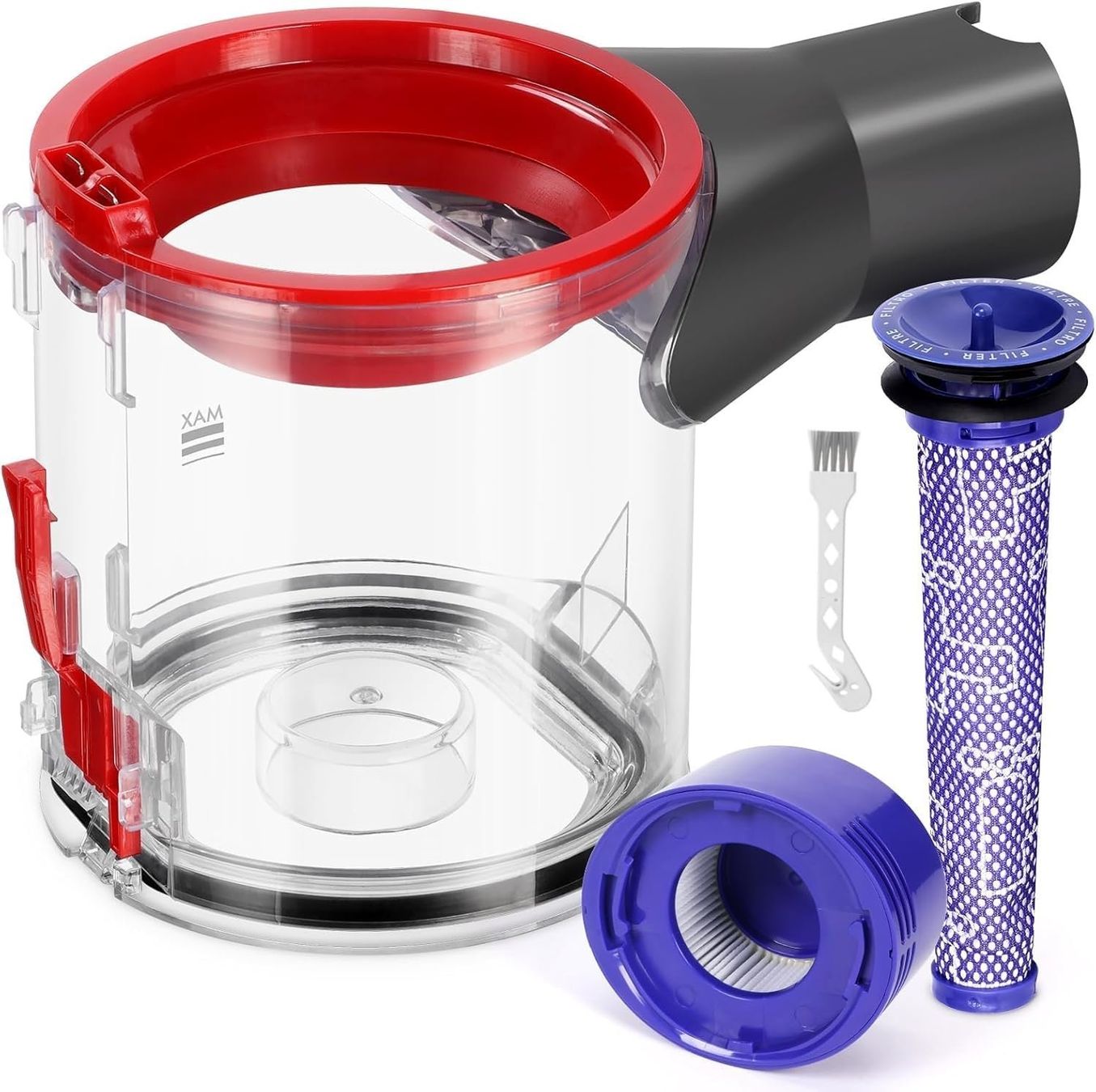 Dyson V7 V8 Staubbehälter Ersatz kompatibel SV10 SV11
