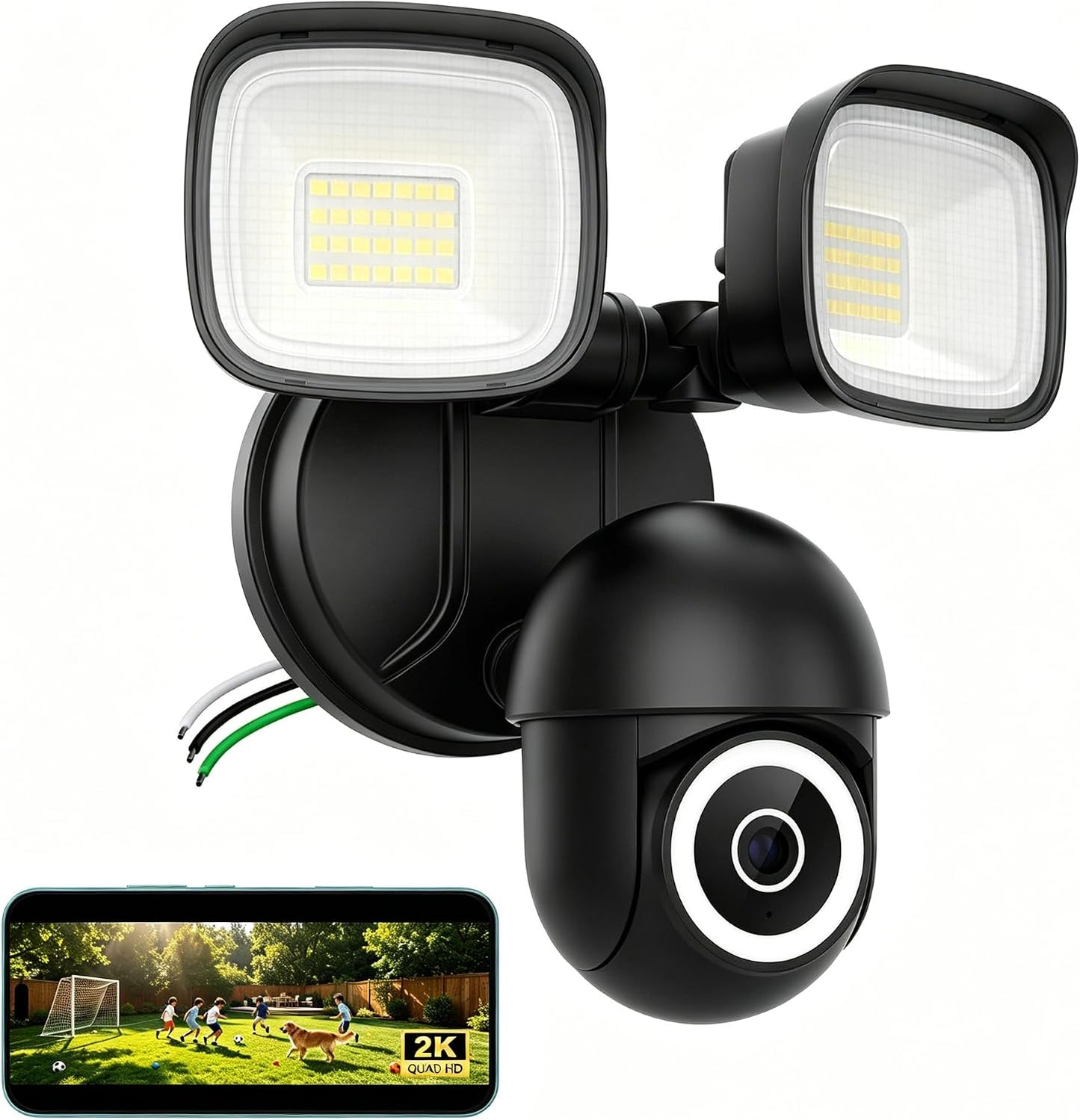 2K Floodlight-Kamera 3500 lm – Ansicht 1