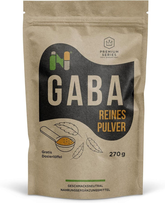GABA Pulver 270g rein vegan 180 Portionen