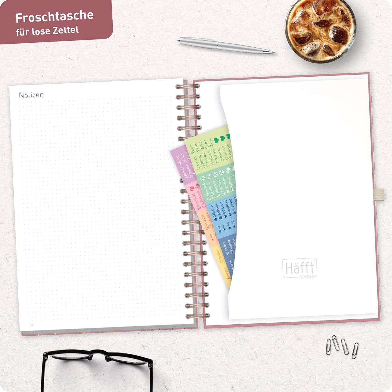 Häfft Business-Timer 2027 A4 Wochenkalender
