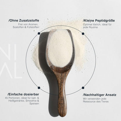 Halal Kollagen Pulver 200g Typ 1 und 3