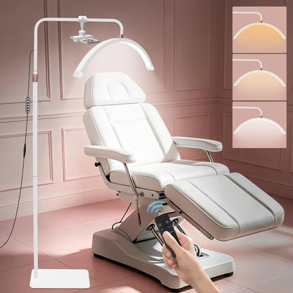 LED Halbmond Wimpernlampe 36W mit Handyhalter