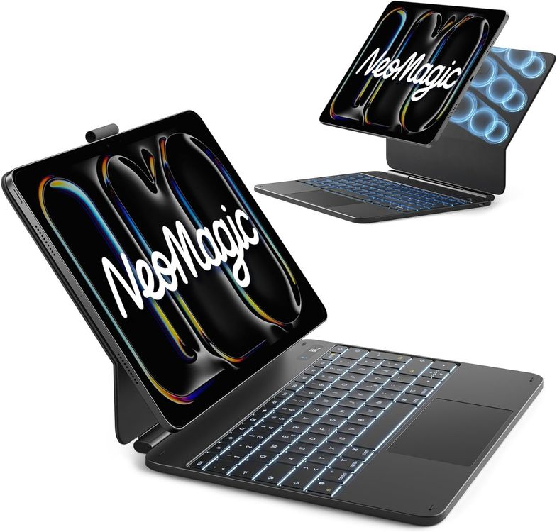 Inateck Tastaturhülle iPad Pro 13 QWERTZ Trackpad