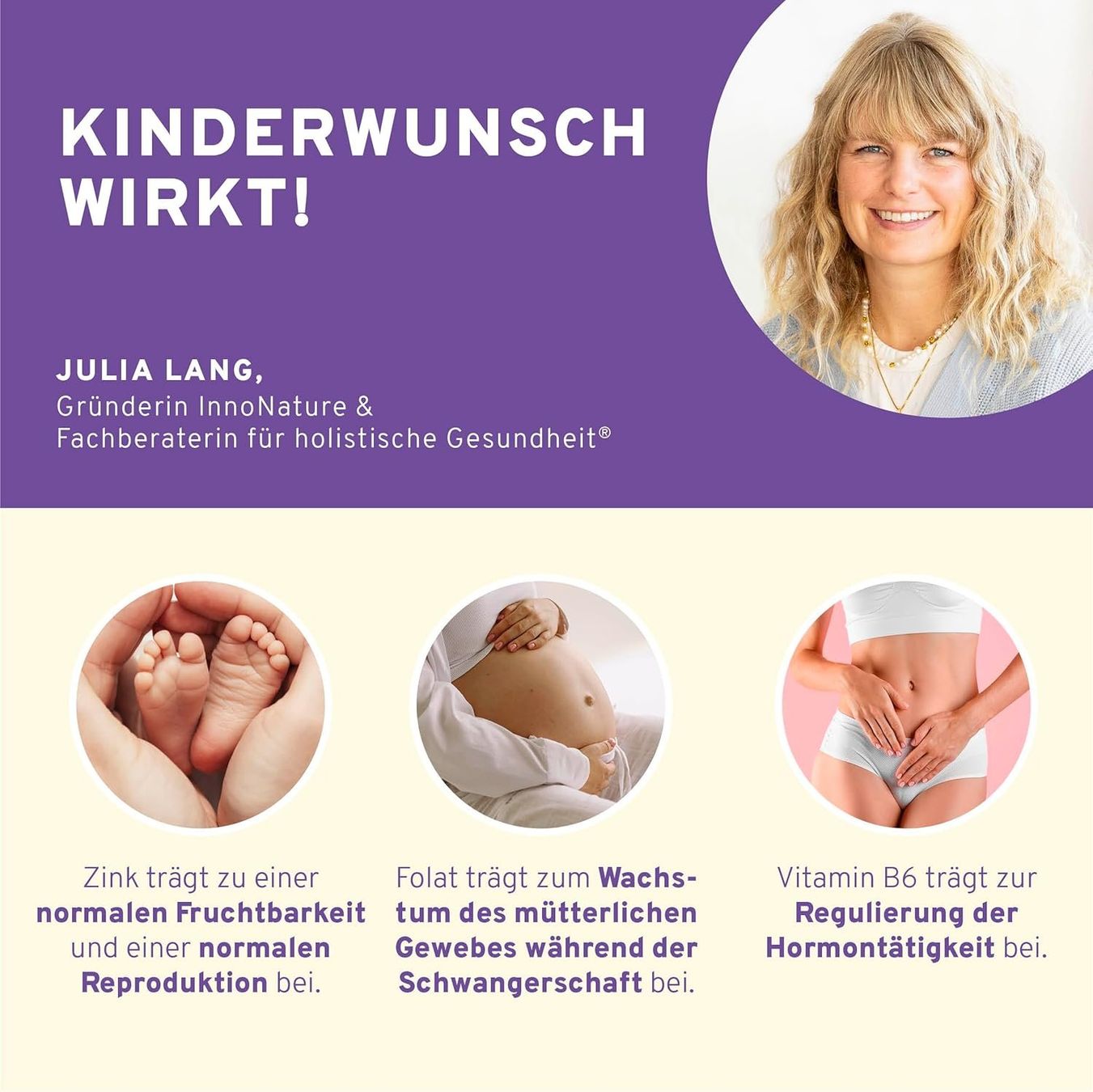 InnoNature Kinderwunsch Kapseln 180 Stück Produktbild 1