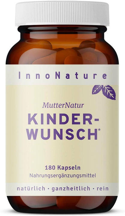 InnoNature Kinderwunsch Kapseln 180 Stück Produktbild 2