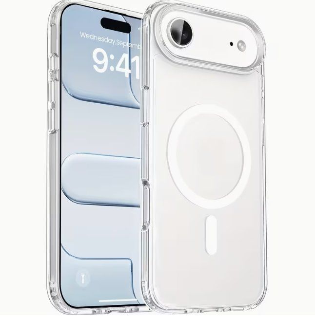 iPhone 17 Air Hülle Transparent MagSafe Stoßfest Klar