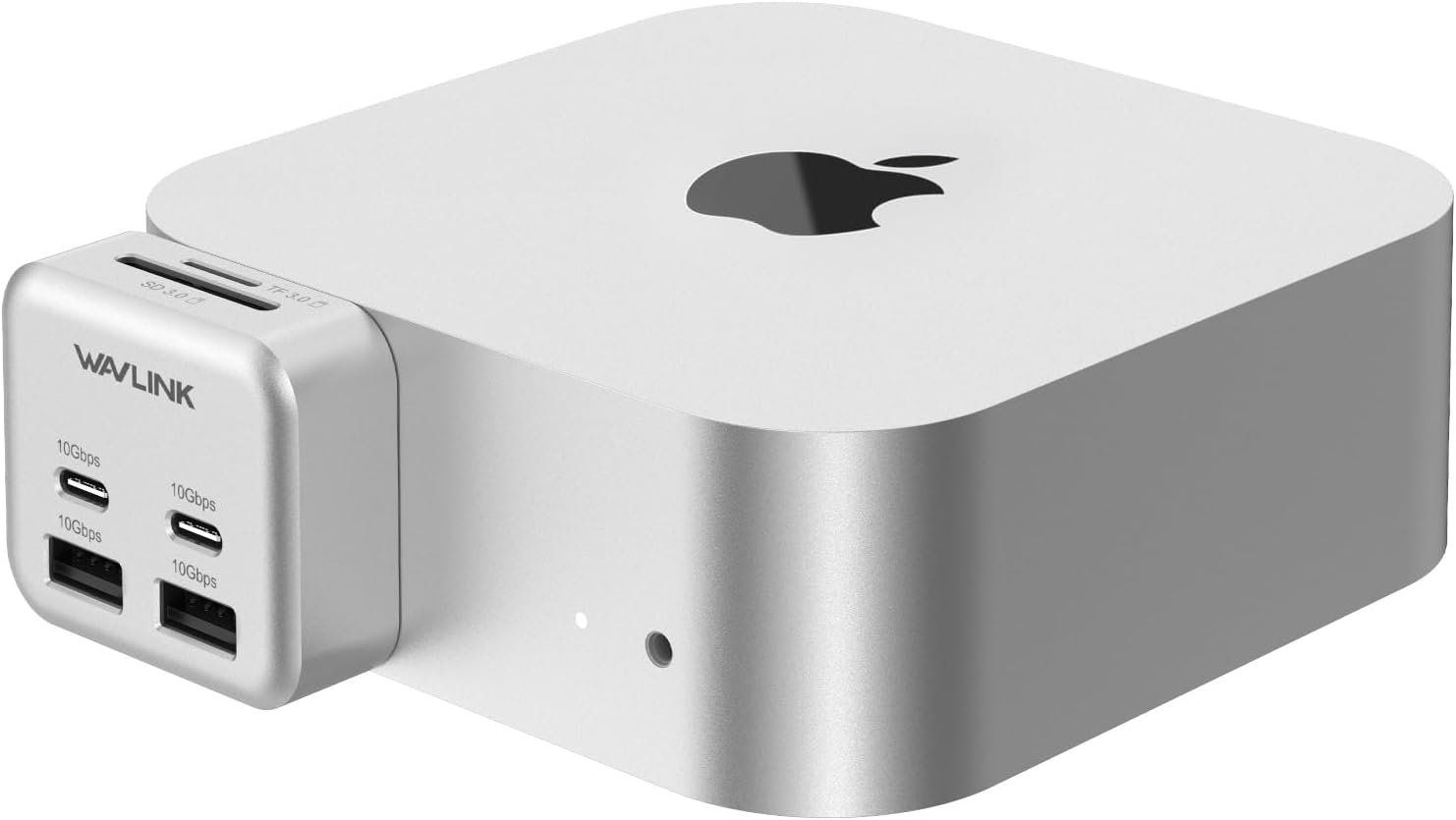 Mac mini M4 Hub 6-Port USB-C SD Kartenleser