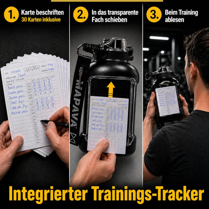 MAPAVA 30 Trainingskarten Fitness Tracker