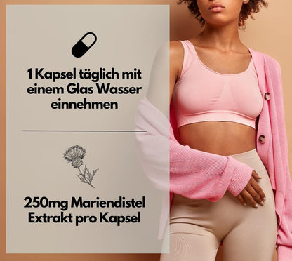 Mariendistel Komplex 250 mg – mit Artischocke & Löwenzahn