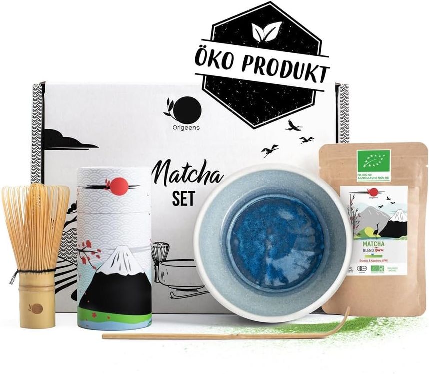 Matcha Tee Set Bio 30g mit Schale