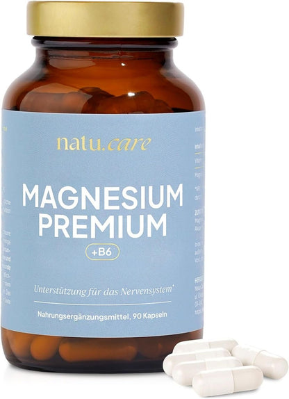 natu.care Magnesiumbisglycinat B6 90 Kapseln
