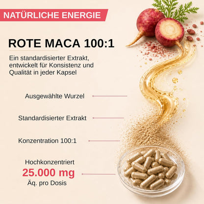 Nyvos Maca Rot Frauen Produktbild 3