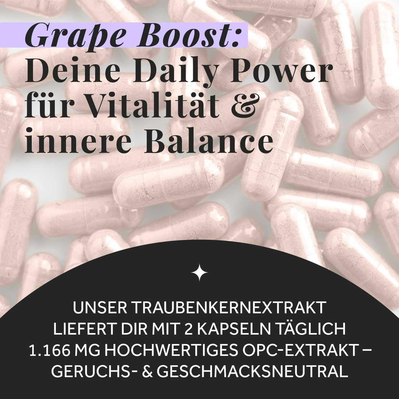 OPC Traubenkernextrakt 240 Kapseln vegan
