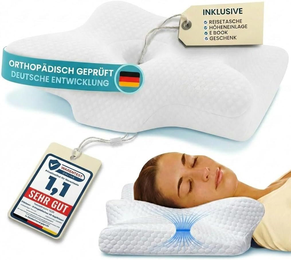 Ergonomisches Memory Foam Nackenkissen
