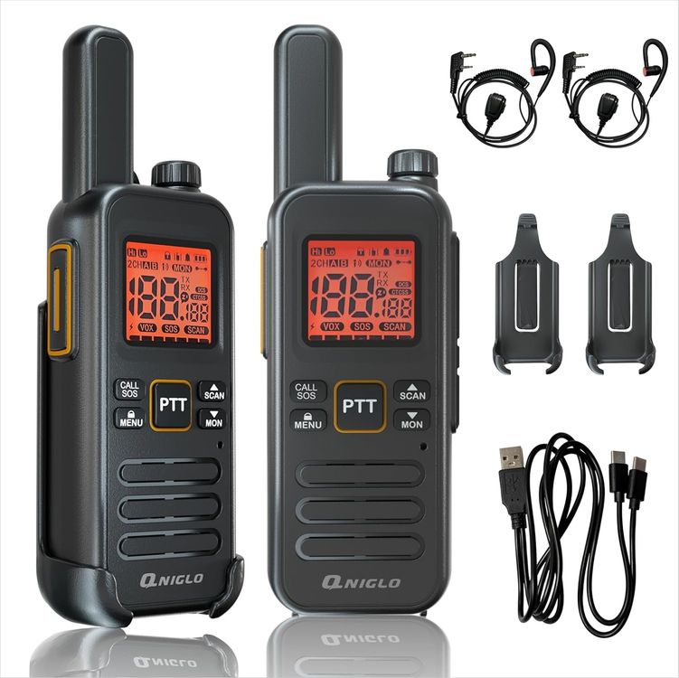 PMR446 Walkie Talkie 2er Set USB-C