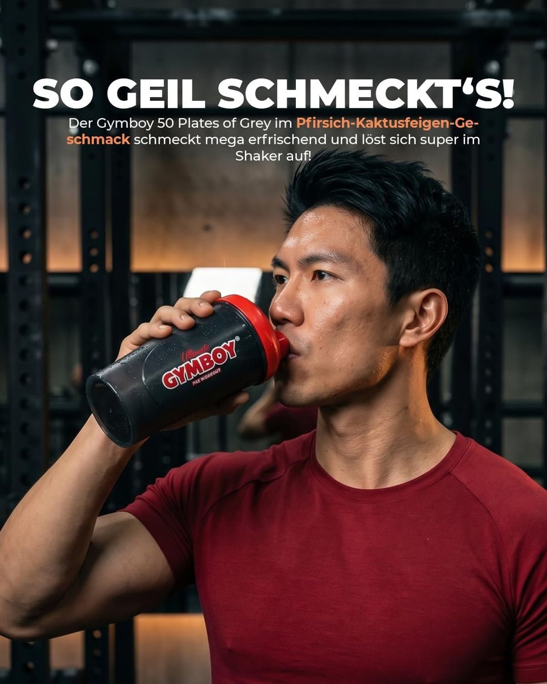 Pre Workout Booster 500g Pfirsich Kaktusfeige Gymboy