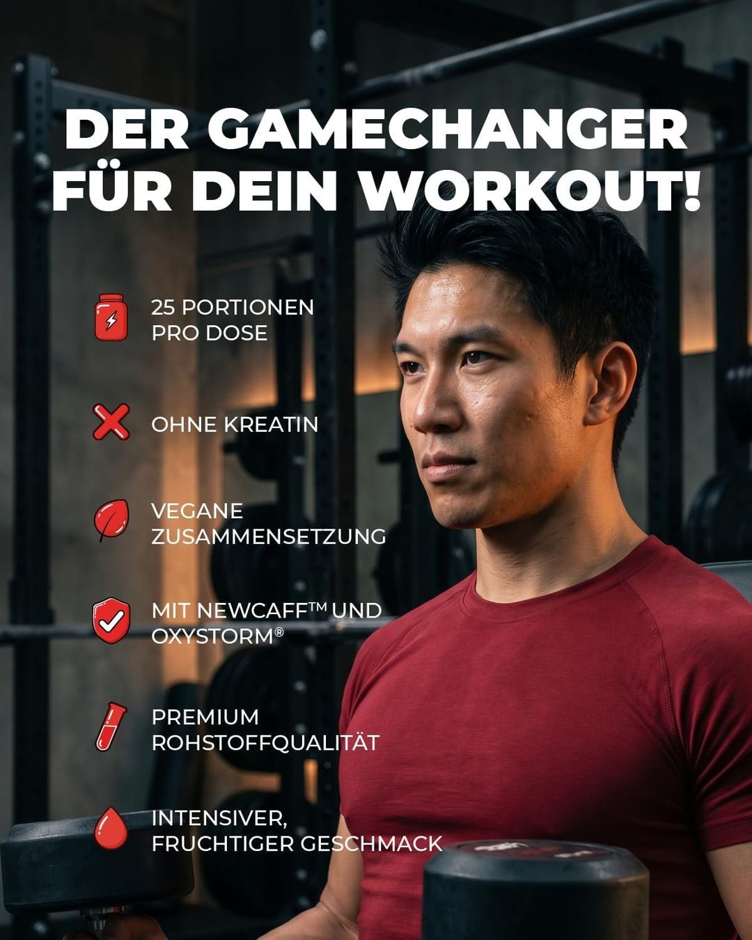 Pre Workout Booster 500g Pfirsich Kaktusfeige Gymboy
