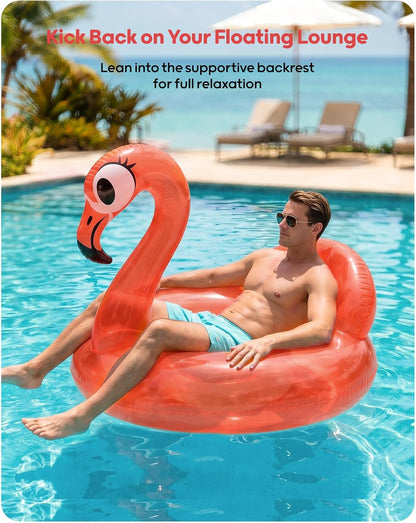QPAU Flamingo Pool Float Small – Ansicht 3