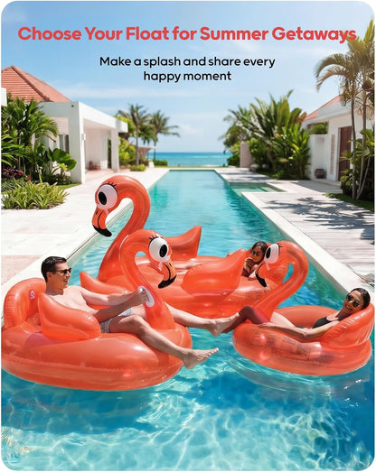 QPAU Flamingo Pool Float Small – Ansicht 4