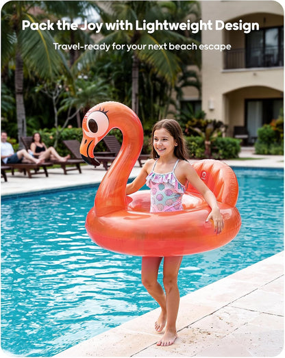 QPAU Flamingo Pool Float Small – Ansicht 7