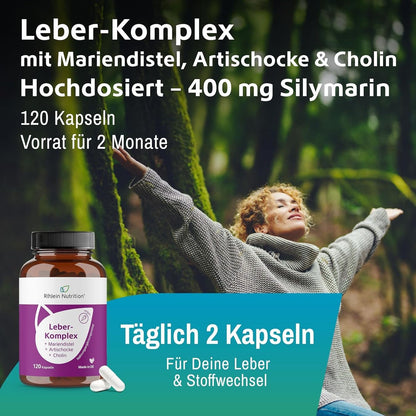 Rhein Nutrition Mariendistel Leber Komplex Produktbild 2