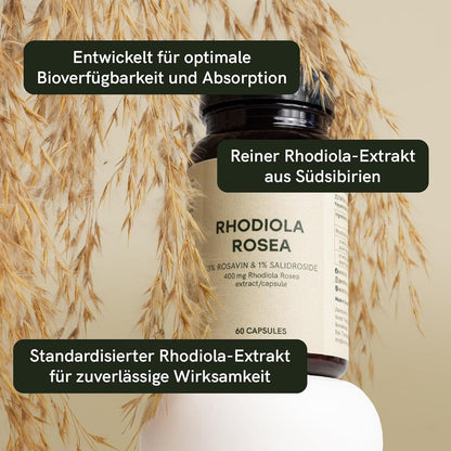 Rhodiola Rosea Rosenwurz Extrakt Kapseln Produktbild 2