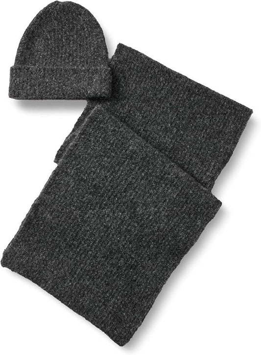 Winter-Set Schal & Mütze – Unisex