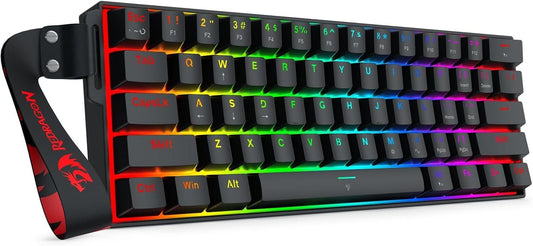 Redragon Rapid Trigger Gaming-Tastatur 60% RGB Hall Switches