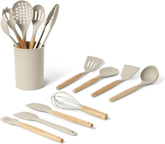 Silikon-Kochutensilien-Set 14-teilig mit Halter