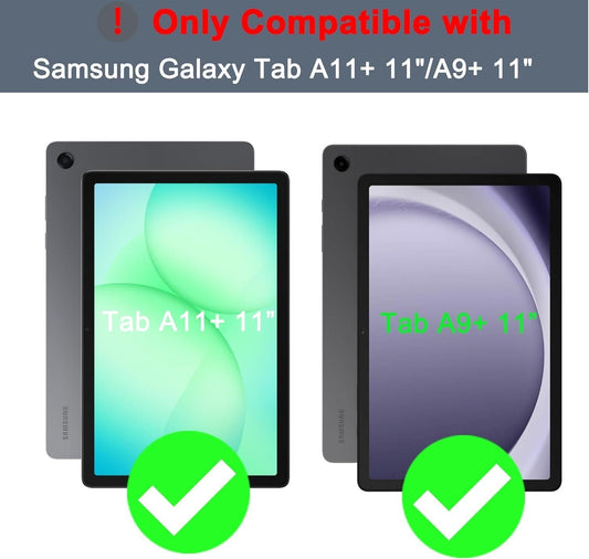 Tastatur-Hülle mit Trackpad für Samsung Tab A9+/A11+