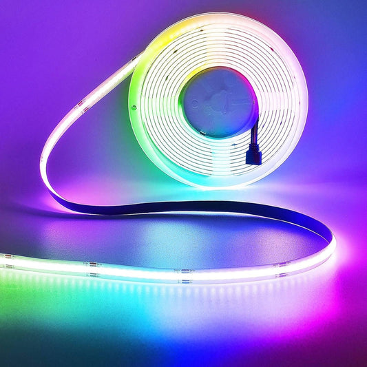 10 m COB RGB LED Streifen 24 V dimmbar ohne Netzteil