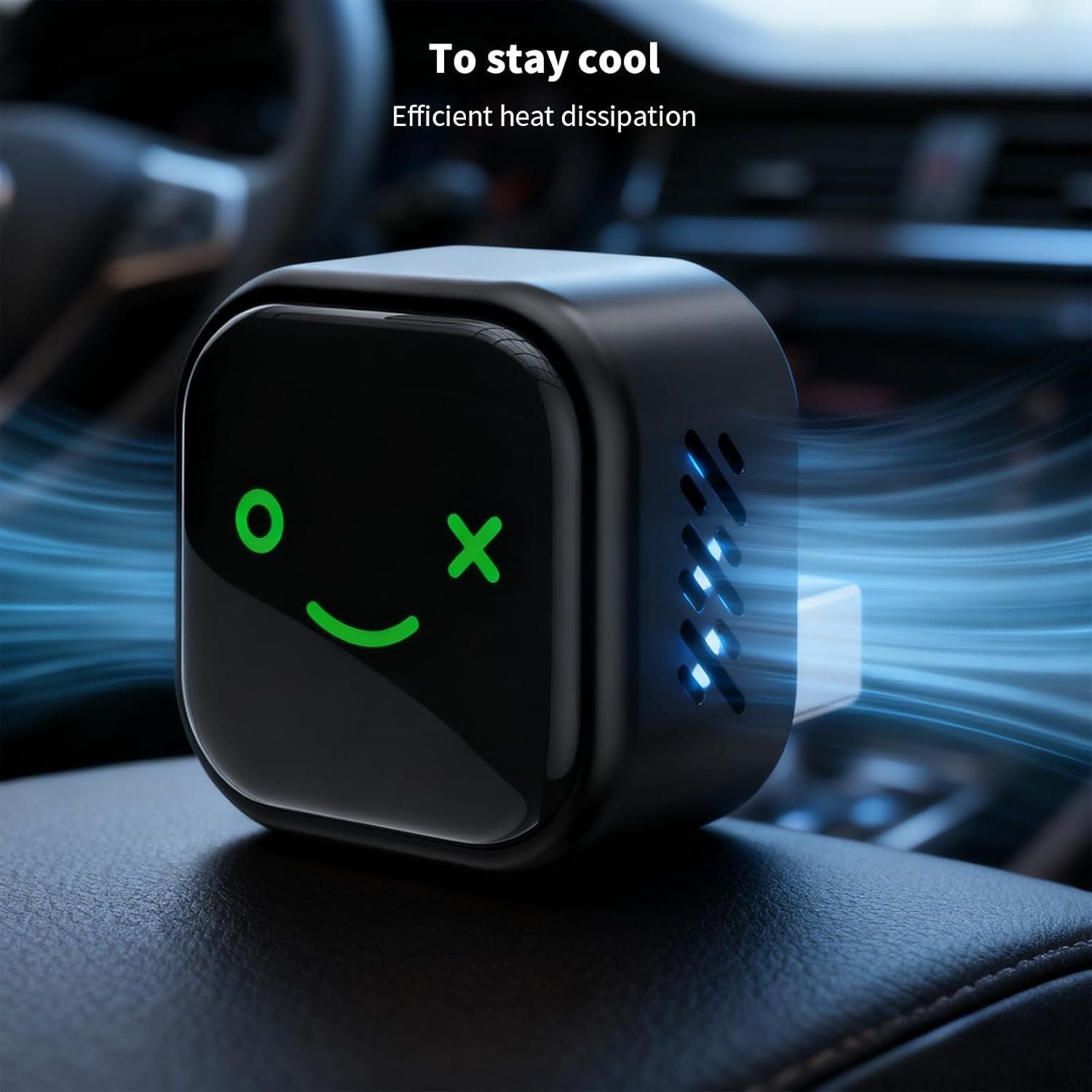 2-in-1 Wireless CarPlay & Android Auto Adapter Mini