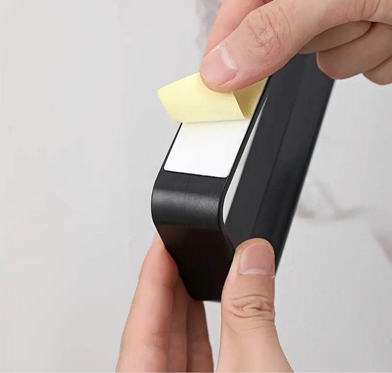 WC-Rollenhalter Schwarz Matt – Kleben ohne Bohren
