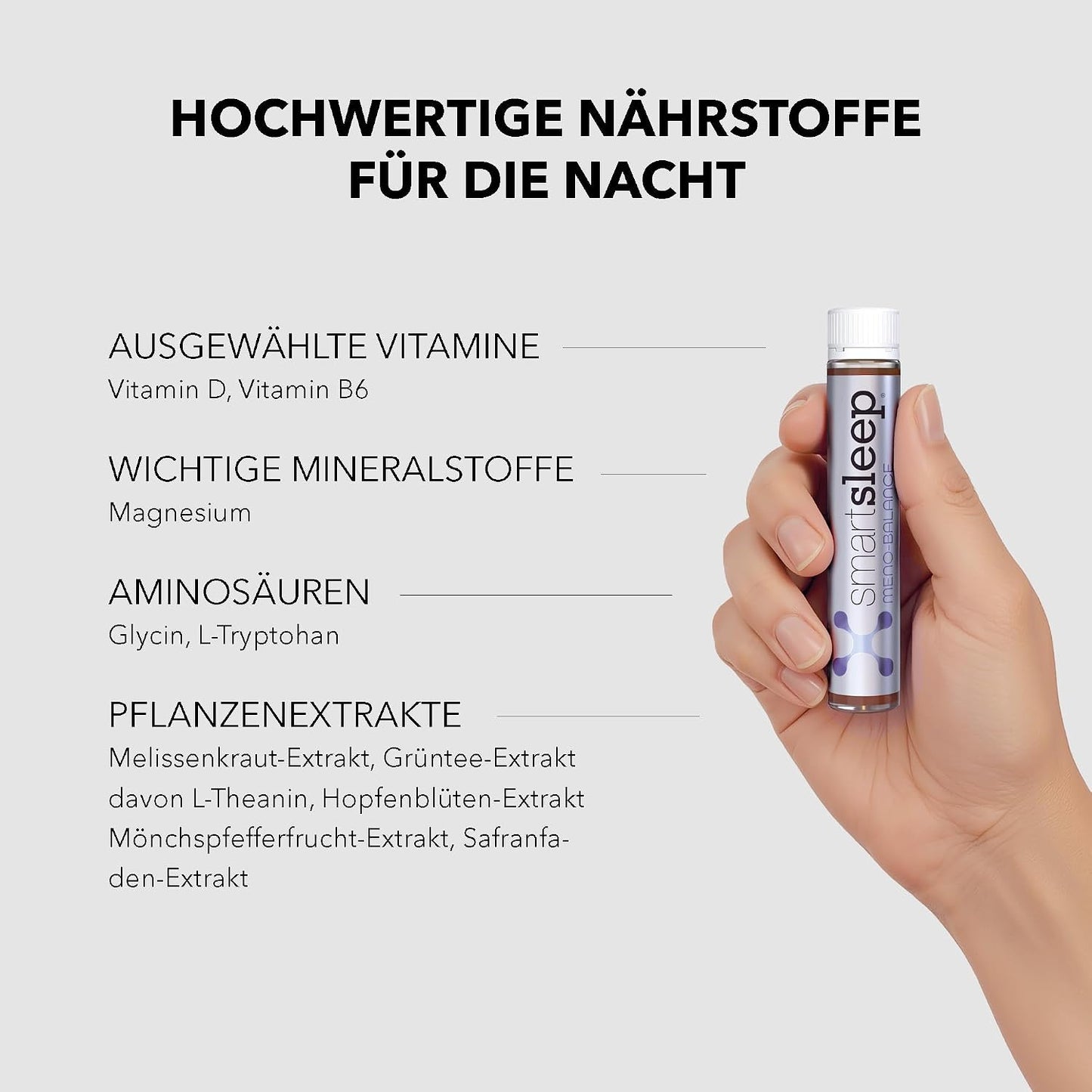 smartsleep Meno Balance Inhaltsstoffe