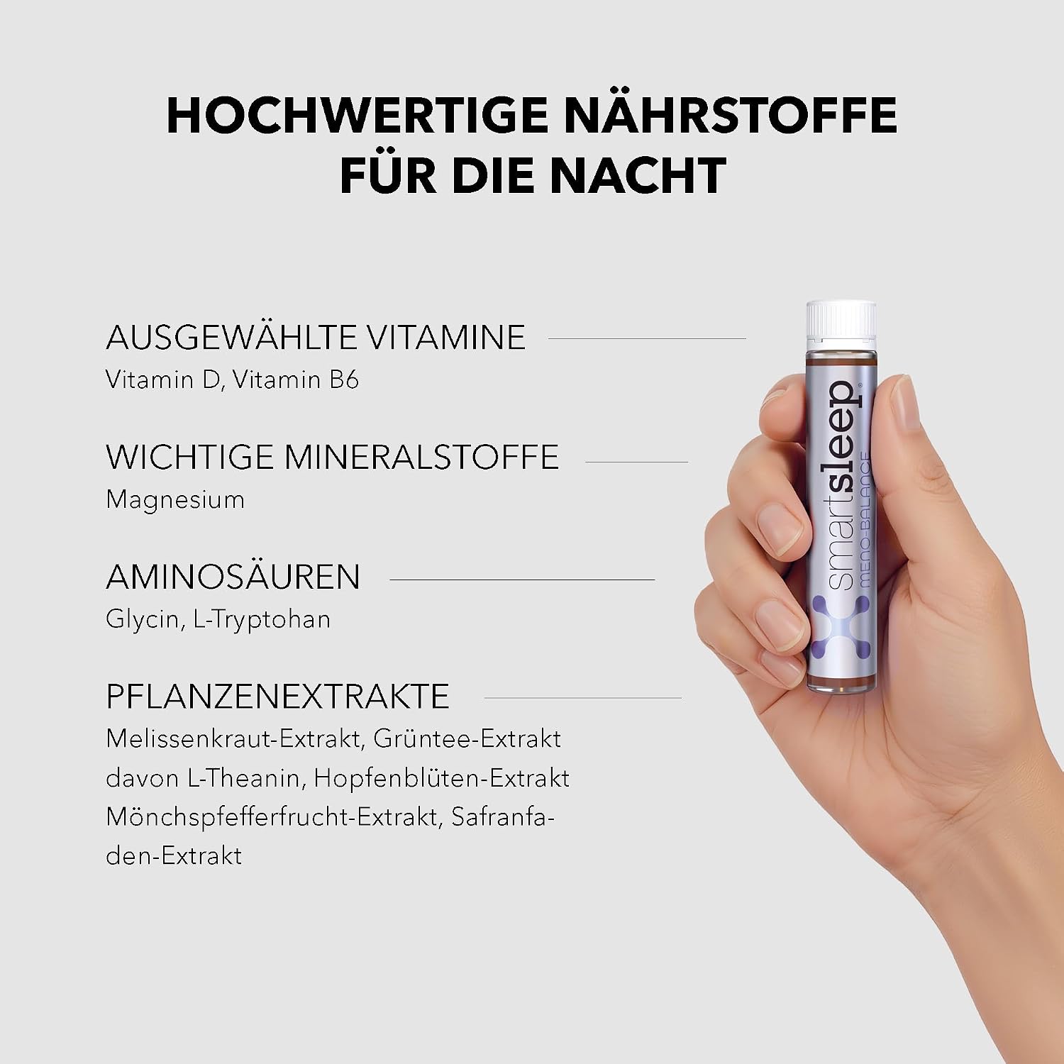 smartsleep Meno Balance Inhaltsstoffe