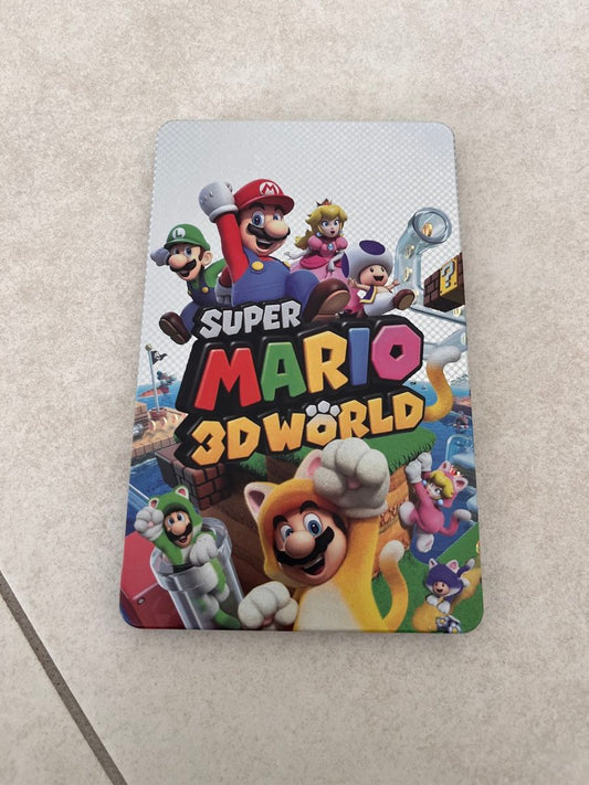 Super mario 3d world Nintendo switch steelbook