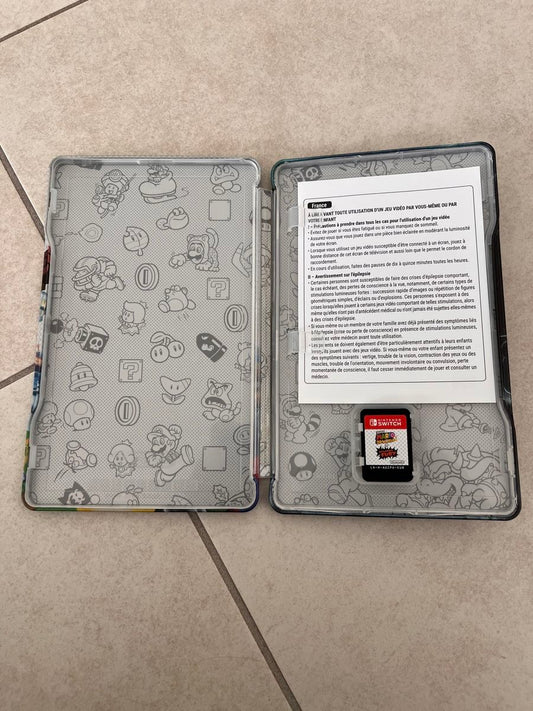 Super mario 3d world Nintendo switch steelbook