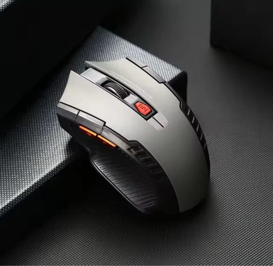 Kabellose 2.4 GHz Gaming-Maus – 1600 DPI, ergonomisch & styl – Bild 1