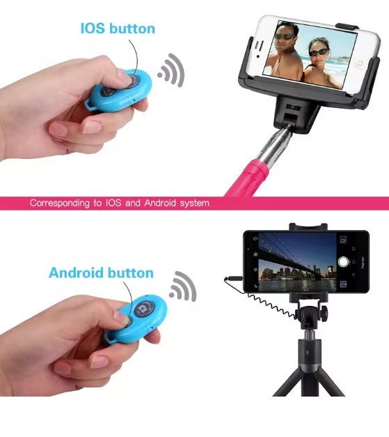 Bluetooth Selfie Fernauslöser für iOS & Android 📸 – Bild 4