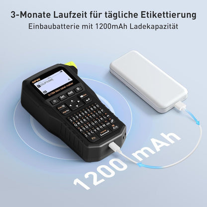 SUPVAN G15M Beschriftungsgerät 4 Rollen – Bild 2