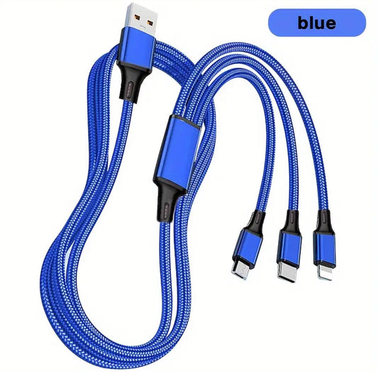 3in1 USB Ladekabel, Universal, Neu, Top Zustand! – Bild 1