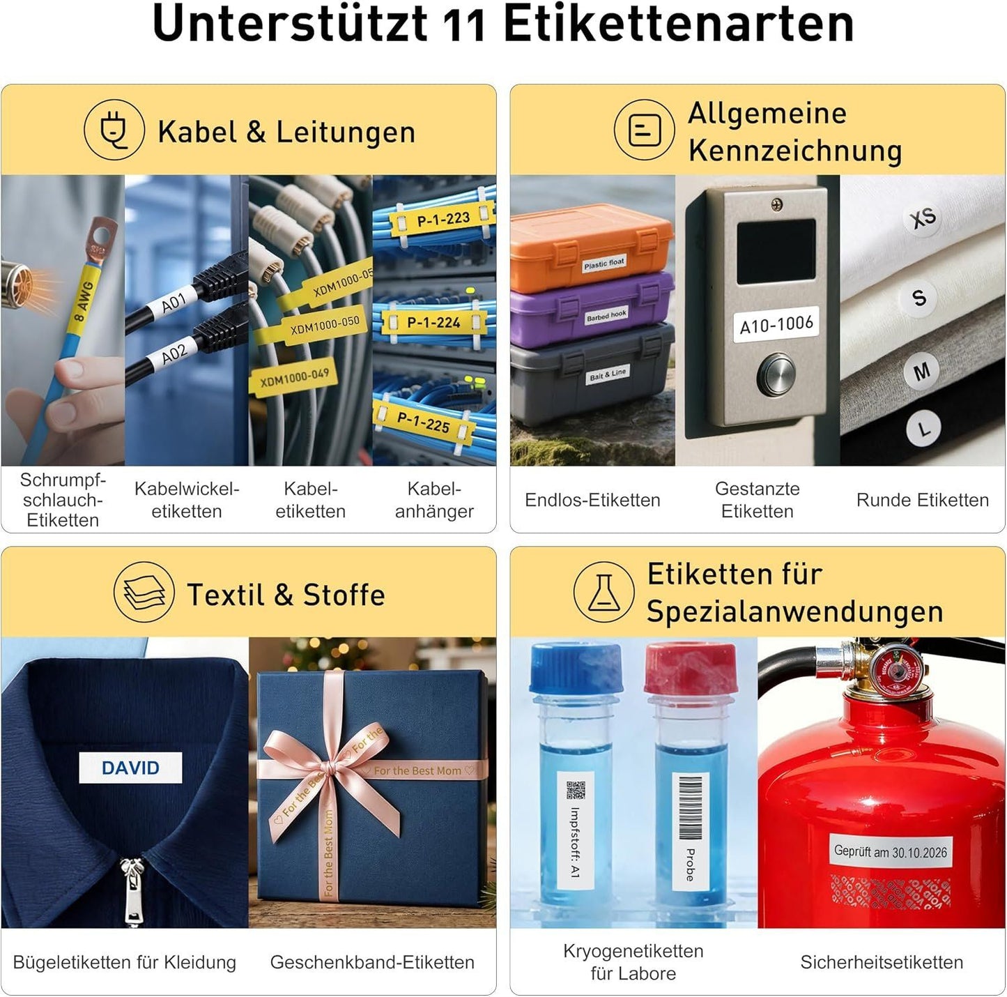 Beschriftungsgerät G15M Bluetooth 1 Rolle – Bild 2