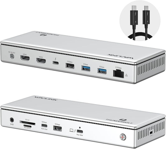 WAVLINK Thunderbolt 4 Dock 13-in-1 96W 8K HDMI – Bild 1