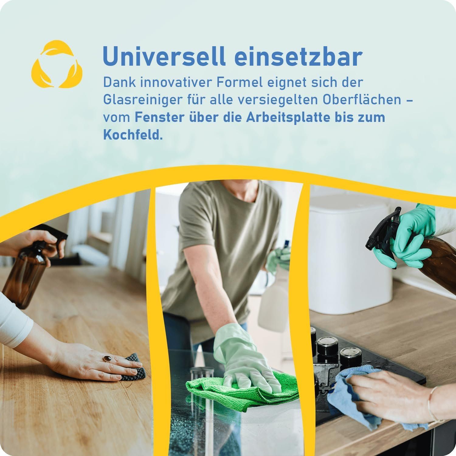OceanWash Glasreiniger Blätter – 64 Anwendungen – Bild 4