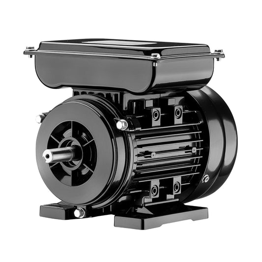 Wiltec Elektromotor 0,37 kW 1-phasig 1400 U/min – 4-polig – Bild 1