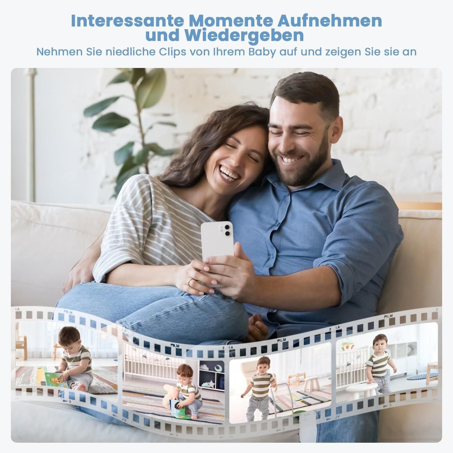ieGeek Babyphone 2K 5 Zoll WLAN – Bild 7