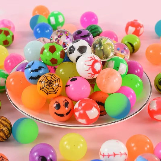 Flummi Gummibälle Set – Buntes Spielzeug für Kinder – Bild 2